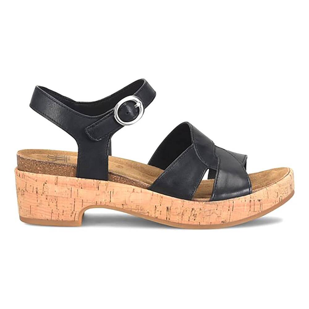 NEW SOFFT women's capri sandal in black